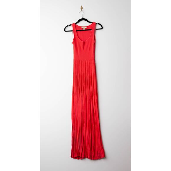 MICHAEL KORS Ribbed Tank Dress in Red - Size M - Picture 2 of 7